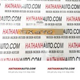 Mác chữ xe Lexus GX470 - 75444-60040